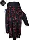 Fist Handwear Frosty Fingers Gloves - Multi-Color Full Finger Red Flame Medium