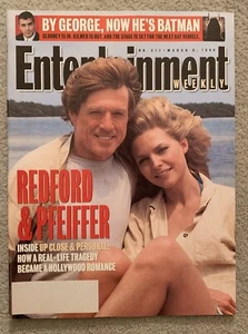 Entertainment Weekly March 8, 1996 Robert Redford and Michelle Pfeiffer Cover - Picture 1 of 14