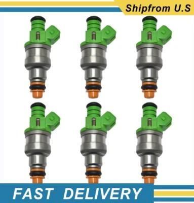 6PCS Fuel Injectors for Mazda B3000 1998-1999 Ford Ranger 1998-2000 3.0L V6 US - Imagem 1 de 4