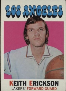 1971 Topps #61 Keith Erickson - Los Angeles Lakers