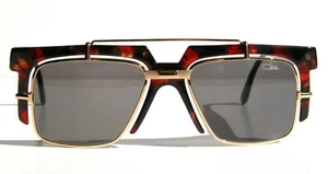 Occhiali da sole vintage Cazal - NOS - modello 873 - col. 725 - oro e tartaruga ambra scura - Foto 1 di 3