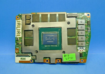 Tarjeta de video móvil Alienware Area 51m Nvidia RTX 2070 8 GB N18E-G2-A1 DPD1D Foto 1 de 4