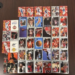 Lot of 44 Michael Jordan and more Upper Deck European Stickers 1990s MJ Bulls - Picture 1 of 3