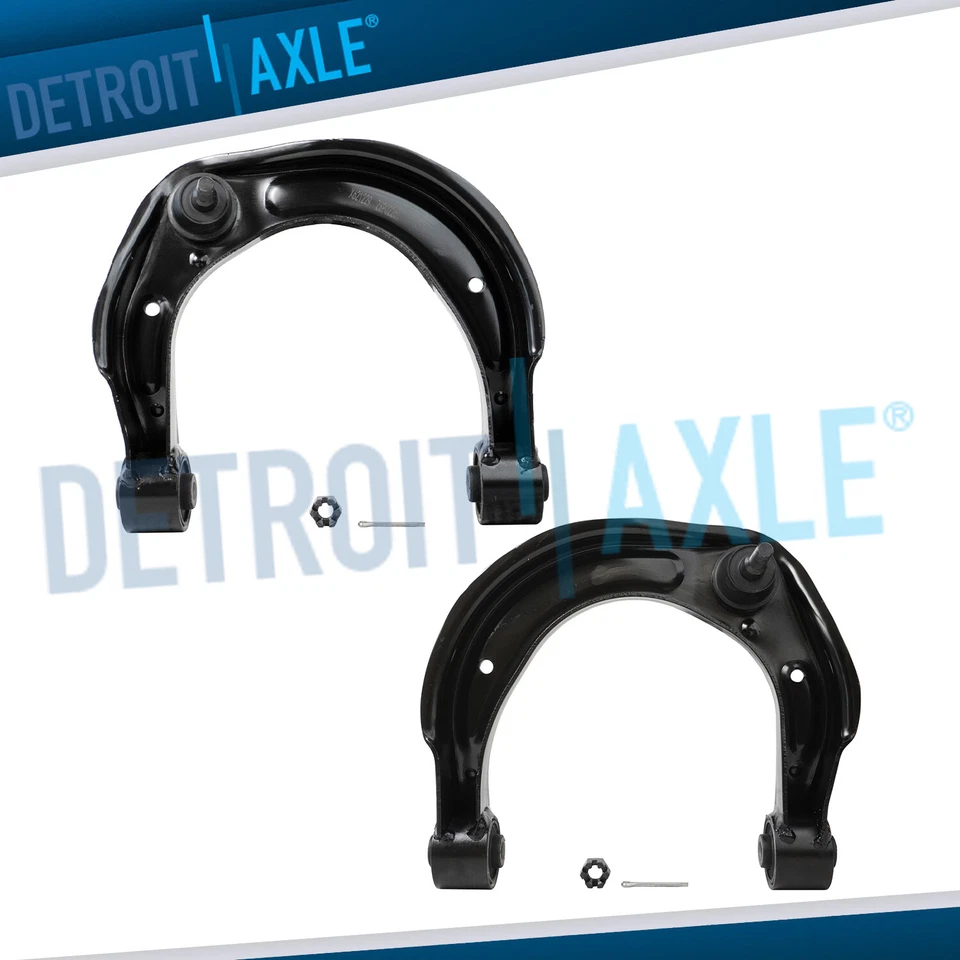 Pair Front Upper Control Arms w/Ball Joints for Hyundai Azera Sonata Kia Amanti - Image 1 of 4
