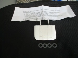 NEW Porsche 914 DOOR HANDLE PADDLE repair Part, L or R  need one?  NOS CHROME - Bild 1 von 9