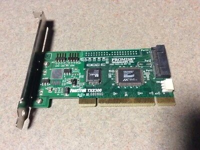 Promise Technology FastTrak TX2300 PCI 2 Port SATA Raid Card Controller 0331-02 - Image 1 of 3