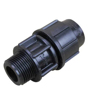 Metric Poly MALE ADAPTOR 25mm x 1 Inch 68916 Water Irrigation Plasson - Picture 1 of 4