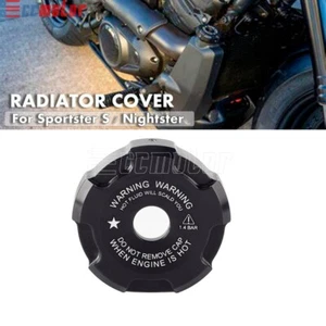 For Harley Sportster S RH1250S Nightster 975 RH975 Radiator Cap Water Tank Cover - Imagen 1 de 8