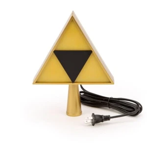 Nintendo The Legend of Zelda Triforce Light-Up Tree Topper Christmas New Sealed - Picture 1 of 3