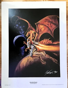 Dragon Con 1994 LITHOGRAPH Limited ART Print Poster BOB EGGLETON 18x24 SIGNED - Picture 1 of 4