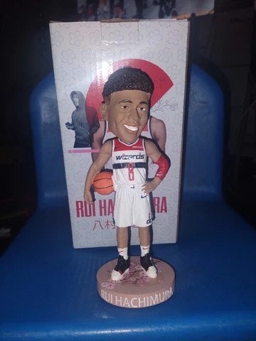 Washington Wizards Rui Hachimura Bobblehead with Cherry Blossoms Cover