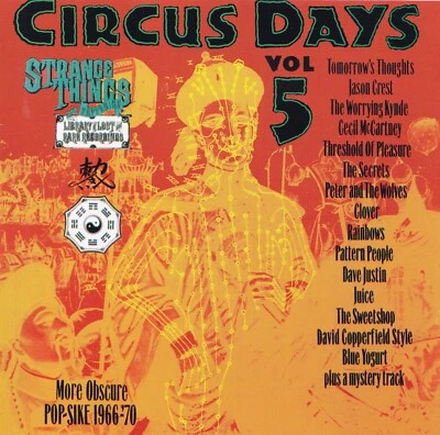 VARIOUS ARTISTS - CD - Circus Days Vol 4 & 5 (UK Psychodelia 1967-1971) - Bild 1 von 2