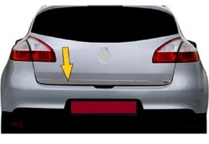 Under Rear Trunk Lİd Chrome Cover For Renault Megane 3 HB 2008-2016 - Picture 1 of 2