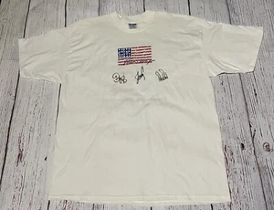 Phillips Craig & Dean Vintage Freedom America White Shirt XXL signed handsigniert - Bild 1 von 13