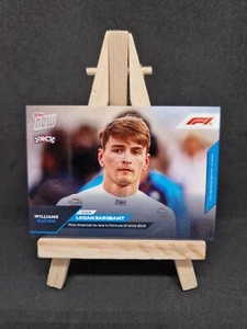 2023 Topps Now F1 Formula 1 Logan Sargeant RC Rookie Card #003 - Picture 1 of 2