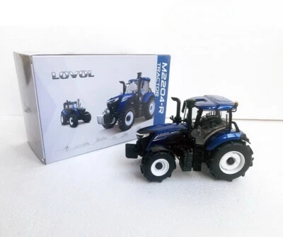 Tractor escala 1/32 LOVOL M2204-R modelo diecast azul juguete colección regalo nuevo en caja Foto 1 de 4