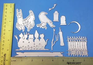 1 Set - Sizzix Thinlits Dies - 665563 Vault Series: Halloween 2021 by Tim Holtz - Bild 1 von 3