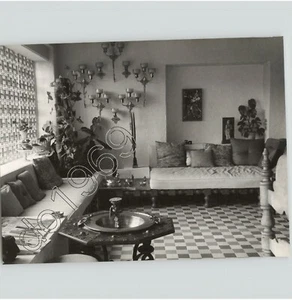 Mexican Interior HOME DECORATING With Art & Furniture, 1950s Vtg. Press Photo - Picture 1 of 2