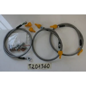 Goodridge Brake Hose Set For Yamaha YZF R6 600 06 07 - Picture 1 of 2