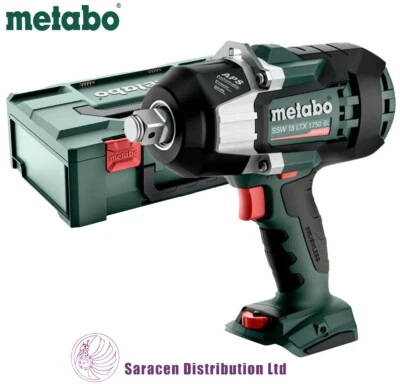 METABO SSW 18 LTX 1750 BL HIGH TORQUE 3/4in. DR IMPACT WRENCH 2100NM - 602402840 - Image 1 of 4