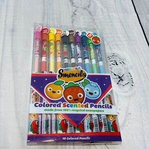 NEW IN PACKAGE Colored Smencils - Gourmet Scented Coloring Pencils 10 Pack