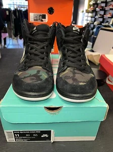 Nike SB Dunk High Pro Camuflaje Verde Ejército Negro Para hombres Talla 11 - Imagen 1 de 6
