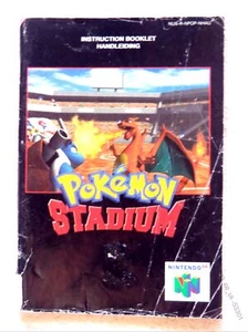 Folleto de instrucciones 53301 - Estadio Pokémon - Nintendo 64 (2000) NUS-R-NPOP-NHAU - Imagen 1 de 1