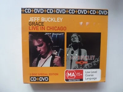 JEFF  BUCKLEY - GRACE / LIVE IN CHICAGO  NM CD/DVD 2008 - Image 1 of 4