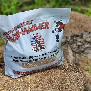 Jackhammer 10 lb Bag Deer Mineral & Attractant DLS Outdoors Dirty Little Secret - Picture 1 of 6