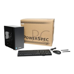PowerSpec G230 Gaming PC Intel i5-12400F 2.5Ghz 16GB 1TB SSD RX 6600 8GB W11H