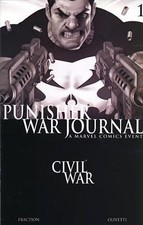 PUNISHER WAR JOURNAL #1 "BLACK & WHITE VARIANT" MF NM 1ST PRINT