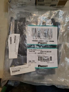 MENGE 10 PACKUNGEN Panduit UGCTC3S-X0 (10 KRAWATTEN PRO PACKUNG) - NEU IM KARTON - Bild 1 von 2