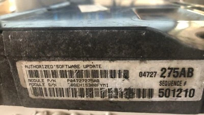 P04727275AB Dodge Caravan 2000 ecm ecu computador Foto 1 de 4