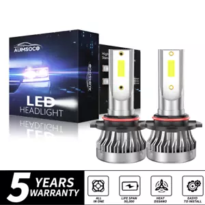 9006 HB4 LED Headlights Low Beam Bulbs 36000LM 600% Brighter 6000K Xenon White - Picture 1 of 12