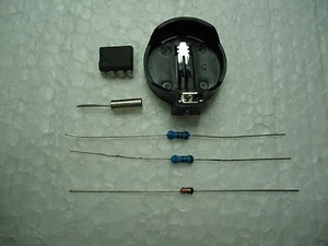 DS1307 Kit CLOCK Incluye Clip CR2032, Xtal,Resistencias y diodo RTC DS 1307 - Imagen 1 de 1