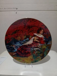 "ALAINA" BY ROB SAUBER"HOW DO I LOVE THEE"SIGNATURE COLLECTION PLATE#7898 VGC - Picture 1 of 9