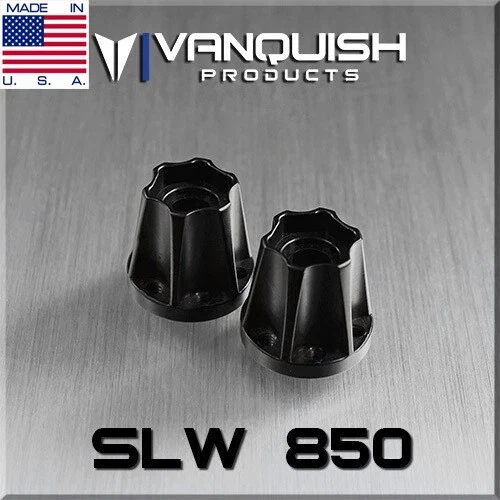 Special Clearance Vanquish  VPS07116 SLW 850 Wheel Hub Black Anodized Electric - Image 1 of 1