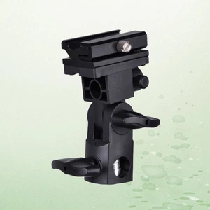 Plastic Flash Bracket Flash Mount Swivel Light Stand Bracket - Picture 1 of 11