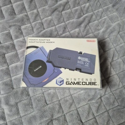 Nintendo GameCube Modem Adapter Official DOL-012 Boxed And Sealed New - Image 1 of 4