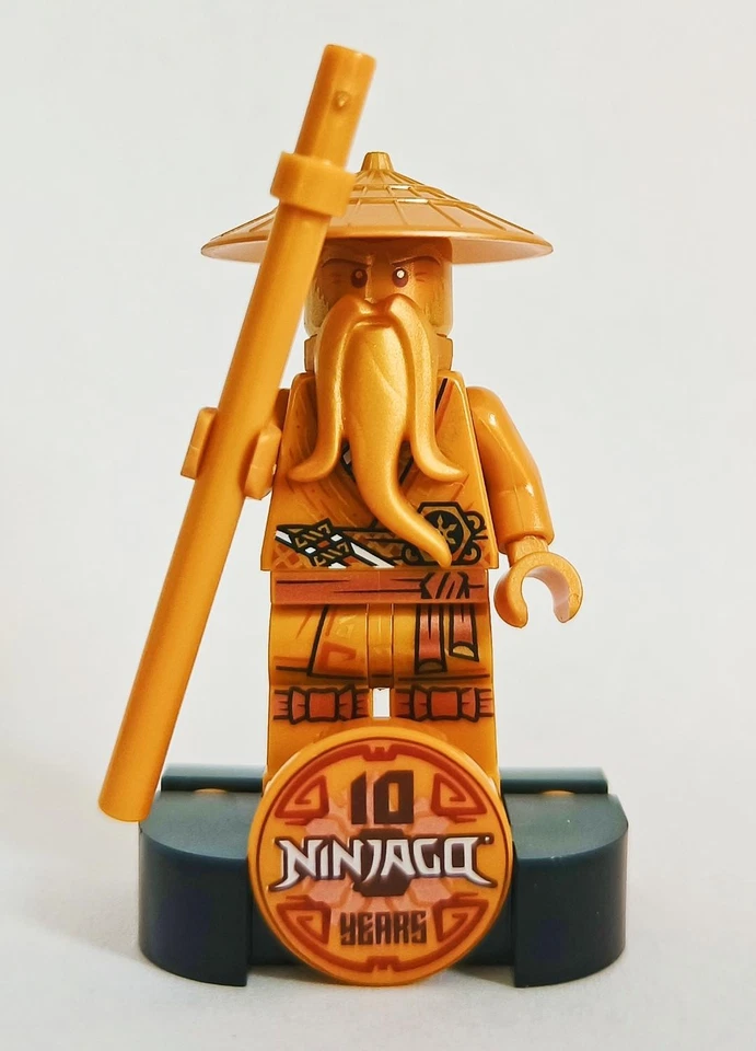 LEGO Minifigur Ninjago Sensei Wu Meister Wu Legacy Set 71741 njo658 10 Jahre - Bild 1 von 1