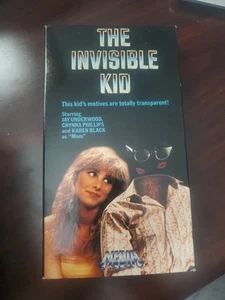 The Invisible Kid VHS (1988) Karen Black 80s Comedy Cult - Picture 1 of 2
