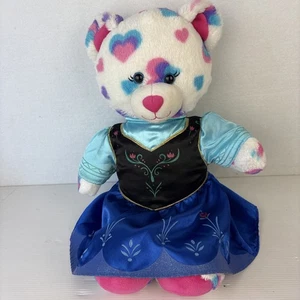 Build A Bear Disney Princess Bear White Heart Talking Plush & Anna Dress - Bild 1 von 7