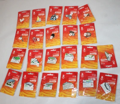 2008 Beijing Olympic Pin Lot of 22 - Image 1 of 4