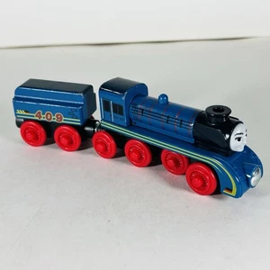 Frieda Tank Engine Tender Thomas the Train Wooden Railway Friends Blue 409 Rare - Picture 1 of 15