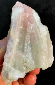 145g Natural Watermelon Color Tourmaline Crystal Ice Transparent Specimen ia9528 - Picture 1 of 10