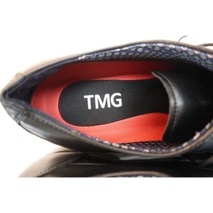Travis Matthew Golf TMG Black Leather Wingtip Oxford Dress Shoes Size 10.5 - Picture 1 of 17