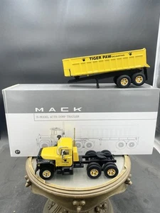 FIRST GEAR MACK R-MODEL With Dump TRAILER 19-2542 #8 In Original Box LN - Picture 1 of 5