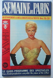 MARTINE CAROL - UNE SEMAINE DE PARIS + L'OFFICIEL (1957) - COUVERTURES - Picture 1 of 7