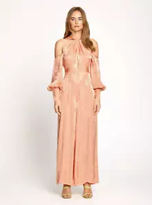 BNWT ALICE MCCALL ICED GUAVA MEMORY LANE JUMPSUIT - SIZE 8 AU/4 US (RRP $450) - Picture 1 of 5