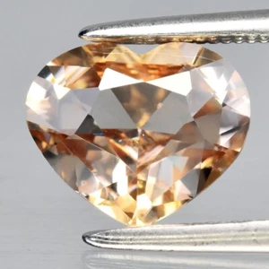 💎 2,39ct VS Herz Natural Light Champagner Zirkon - Unbeheizt Tansania Edelstein - Bild 1 von 4